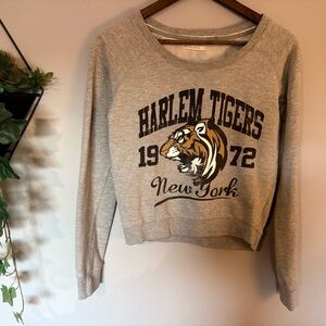 BRAVE SOUL | Gray Harlem Tigers Sweatshirt